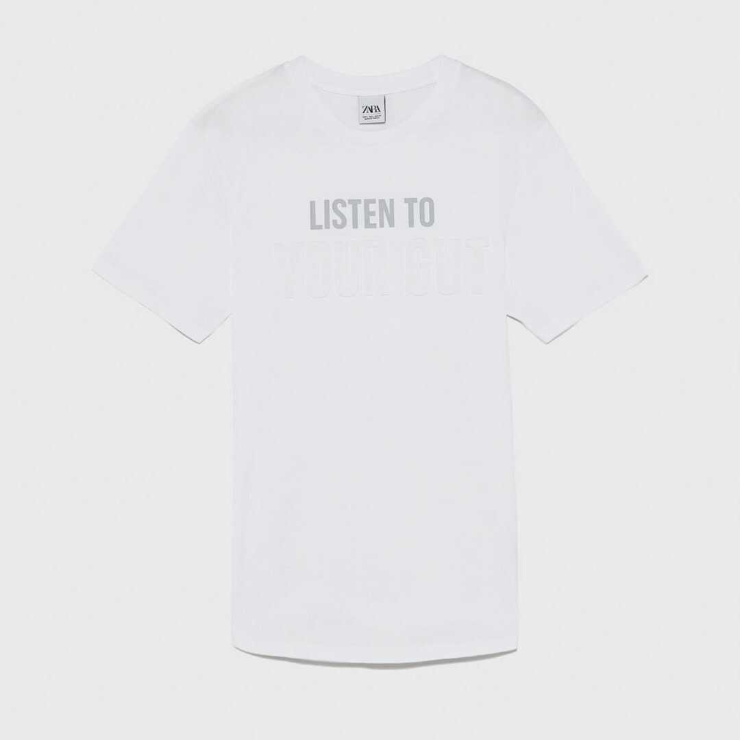 Textured Denim T-Shirt - Image 3